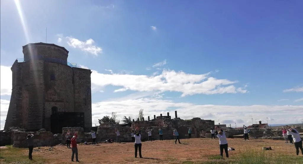 Participantes en la actividad #EnFormaConCultura