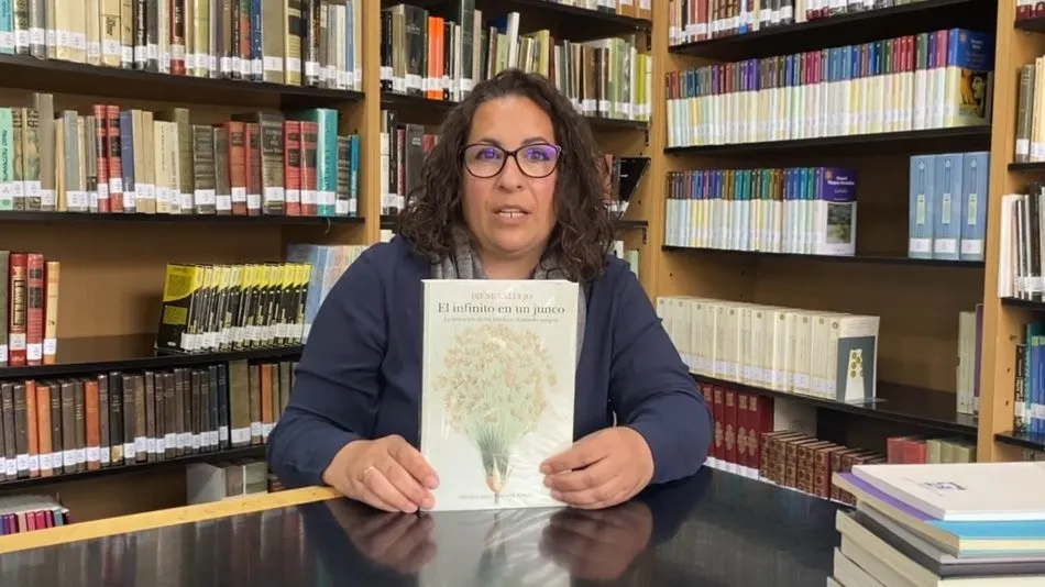 Raquel Bernal, directora de la Biblioteca Municipal de Vitigudino