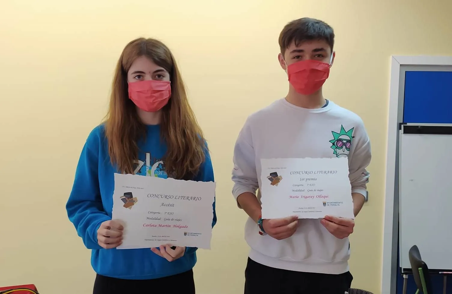 Una joven de origen mirobrigense queda subcampeona de un concurso literario en Navarra  