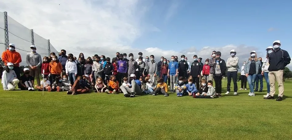 Participantes en los bautismos de Golf en la Vamuza - Ayto. Doñinos