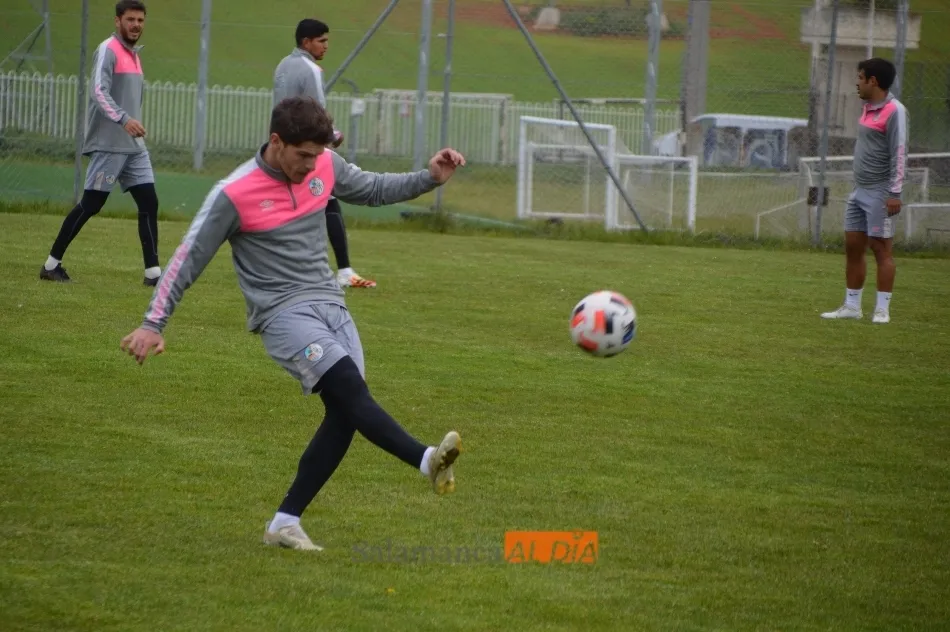 Amaro, en un entrenamiento / Carlos Cuervo