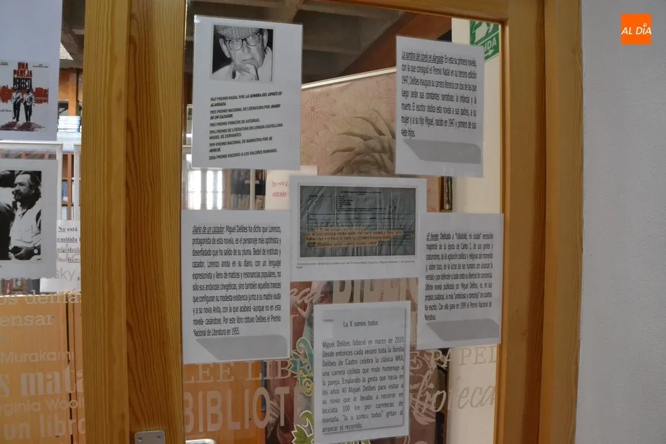 Foto 9 - La Biblioteca Municipal homenajea a Miguel Delibes con motivo del centenario de su nacimiento  