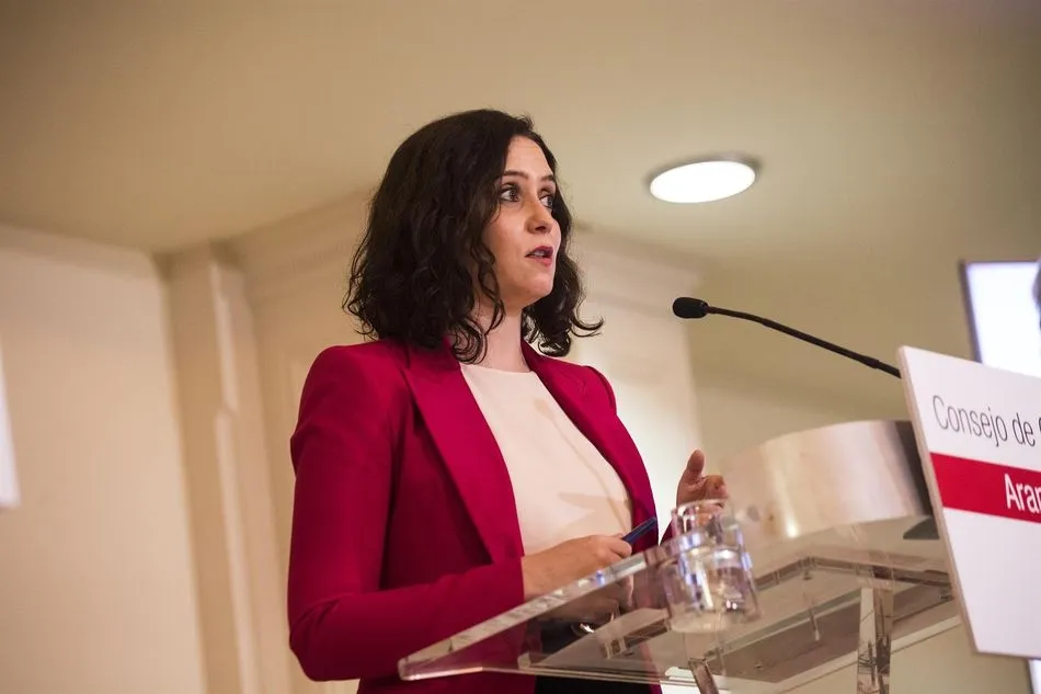 La presidenta de la Comunidad de Madrid y candidata del PP el 4M, Isabel Díaz Ayuso