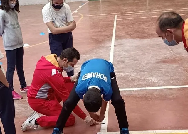 Foto 2 - Concentraci&oacute;n de la Federaci&oacute;n de Pelota de Castilla y Le&oacute;n en Las Villas  