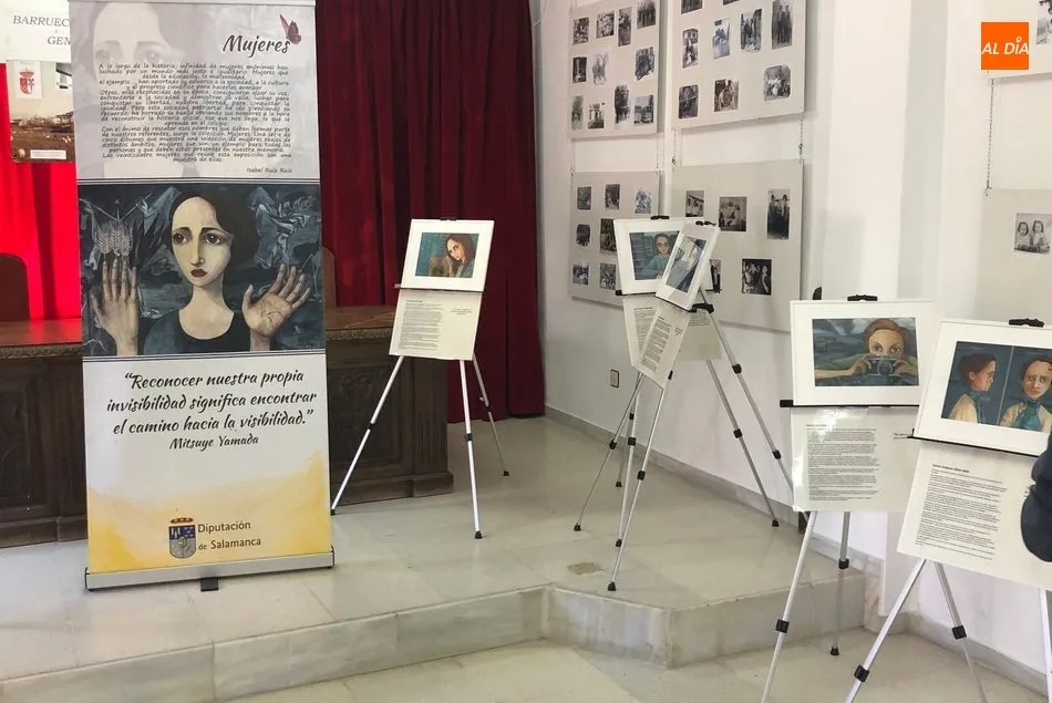 Foto 8 - El Ayuntamiento de Barruecopardo acoge hasta el 6 de mayo la exposici&oacute;n &lsquo;Mujeres&rsquo;, de Isabel...
