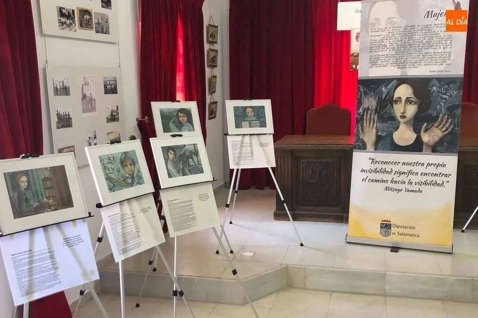 Foto 6 - El Ayuntamiento de Barruecopardo acoge hasta el 6 de mayo la exposici&oacute;n &lsquo;Mujeres&rsquo;, de Isabel...