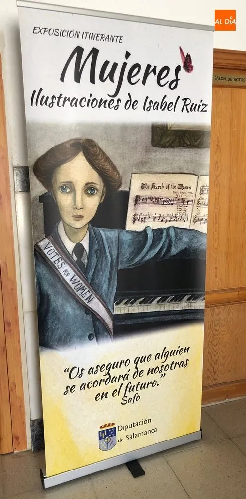 Foto 4 - El Ayuntamiento de Barruecopardo acoge hasta el 6 de mayo la exposici&oacute;n &lsquo;Mujeres&rsquo;, de Isabel...