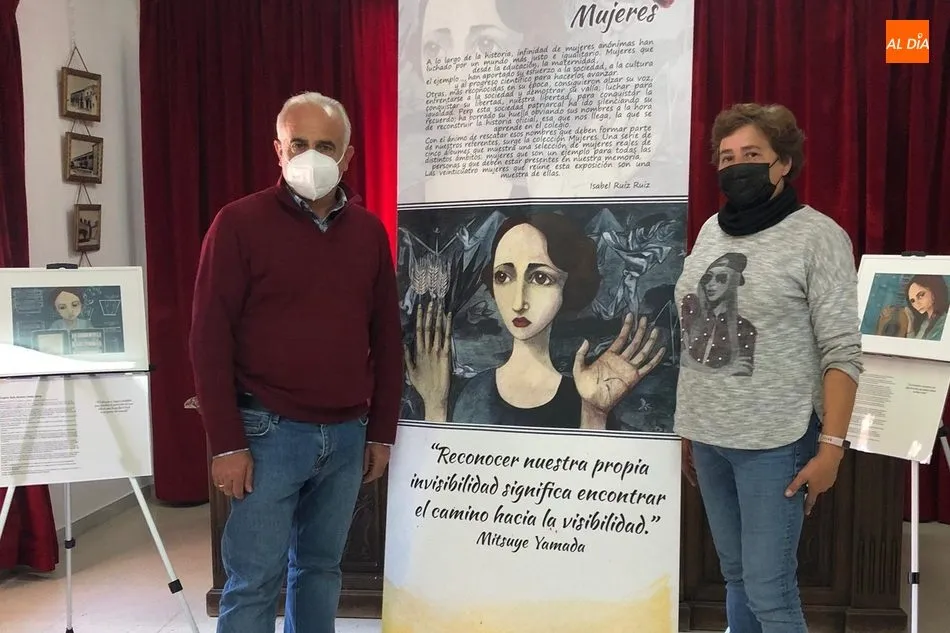 Foto 2 - El Ayuntamiento de Barruecopardo acoge hasta el 6 de mayo la exposici&oacute;n &lsquo;Mujeres&rsquo;, de Isabel...