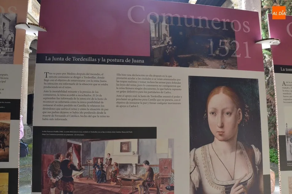Foto 3 - Inaugurada la muestra &lsquo;Comuneros 1521&rsquo; para honrar la memoria de los protagonistas del...
