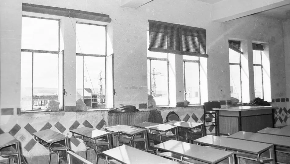 Cuando el instituto Fray Luis de León estaba en el Trilingüe