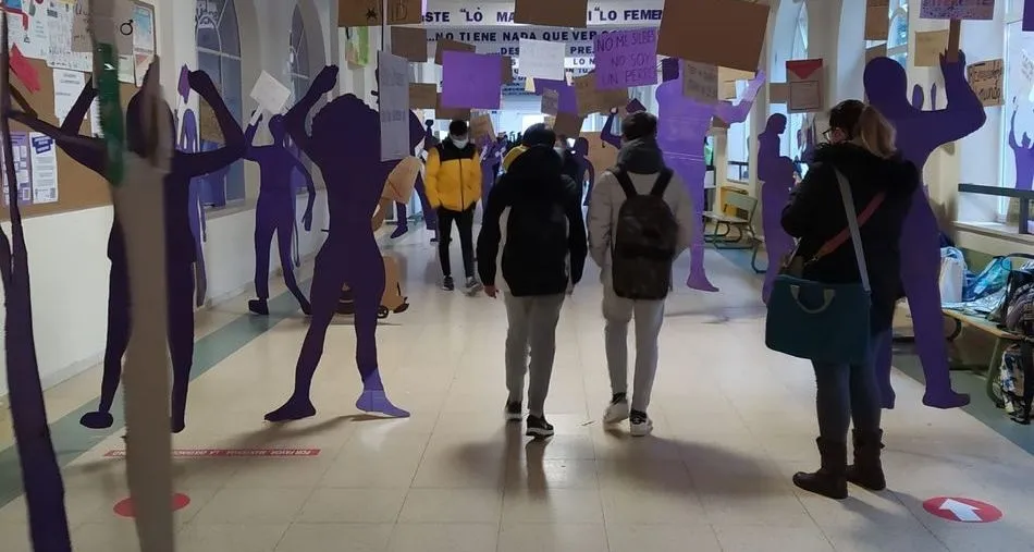 Alumnos del IES Fernando Rojas. Foto de archivo