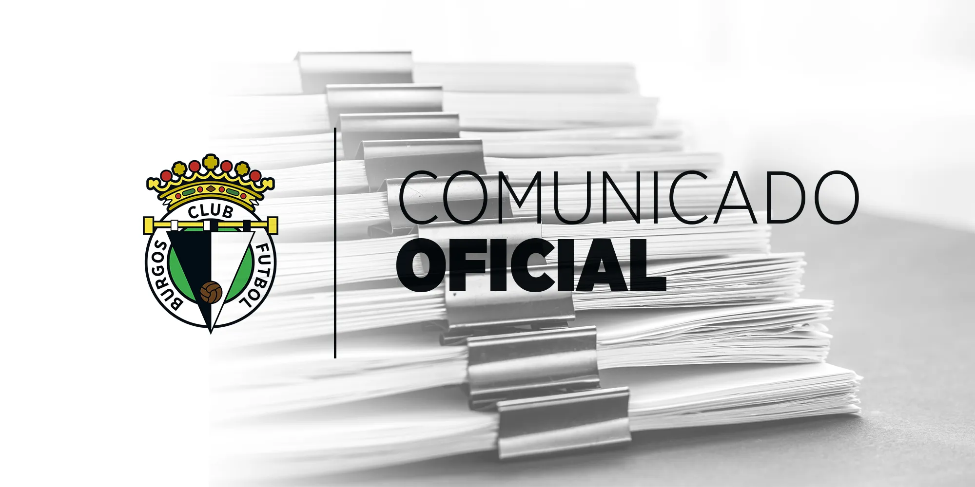 Comunicado del Burgos / Burgos CF