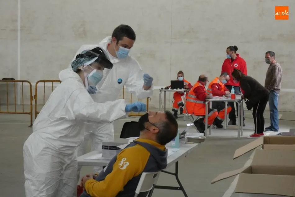 Cribado en Arabayona de Mógica. | Jorge Holguera