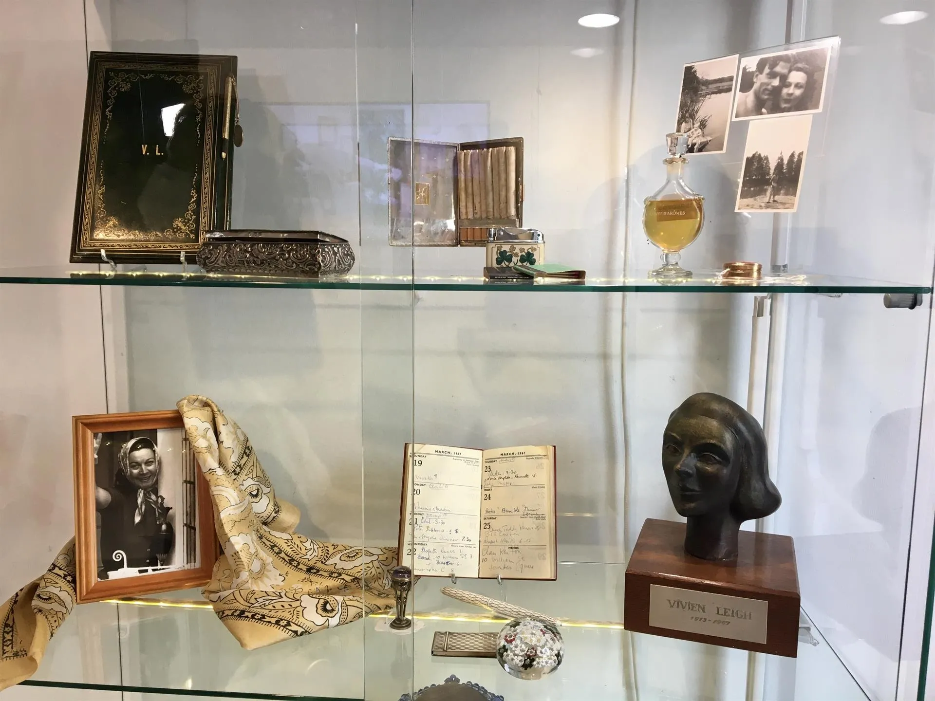 Subastan objetos de Vivien Leigh, protagonista de ‘Lo que el viento se llevó’, que guardaba...