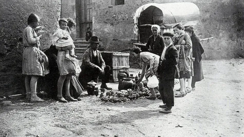 Los cacharreros en Tejares