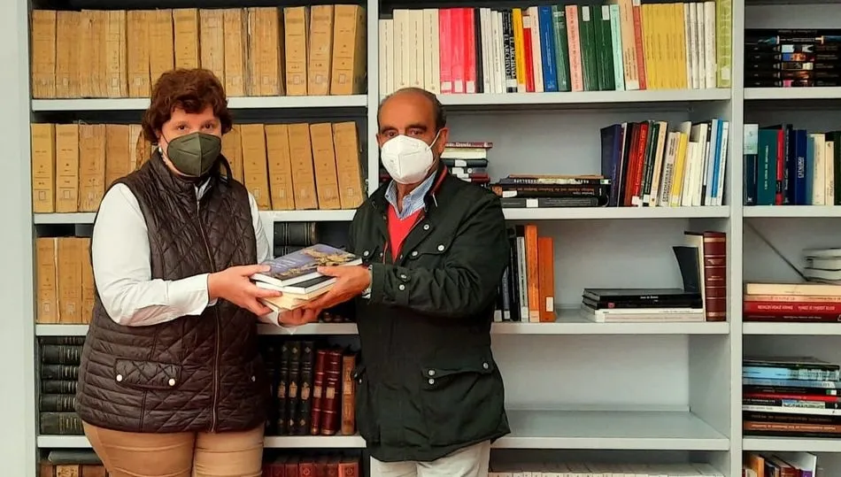 Carmen Fuentes y Manuel Álvarez-Monteserín