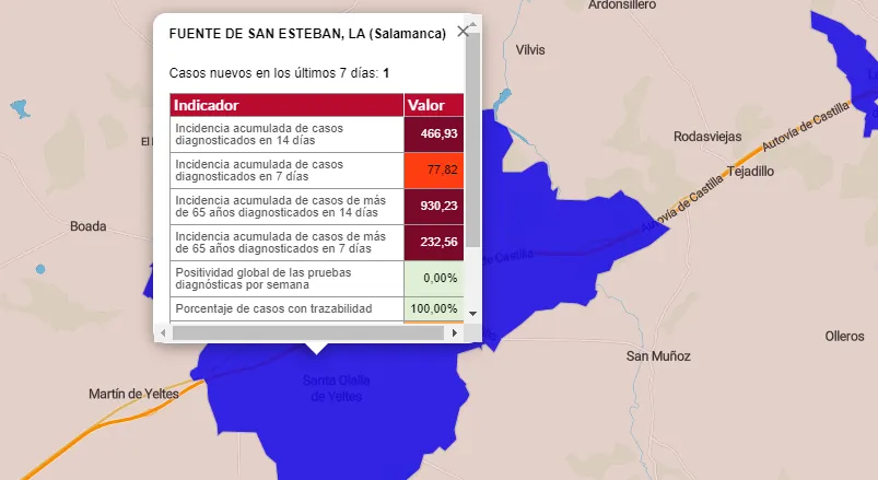 Mayo se estrena con un positivo en La Fuente de San Esteban  