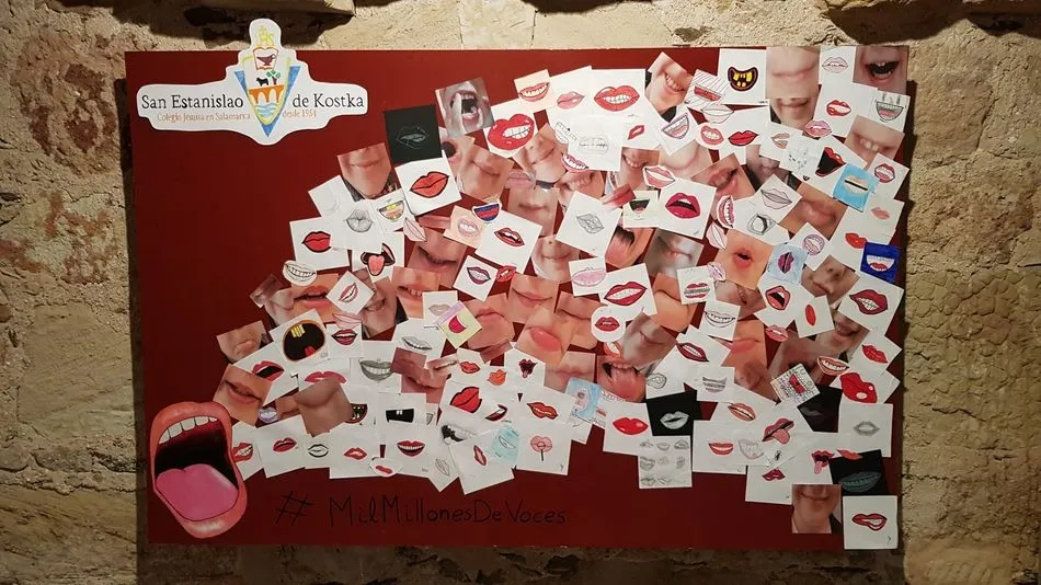 Foto 3 - Entreculturas en Salamanca ofrece la exposici&oacute;n de obras por el Derecho a la Educaci&oacute;n