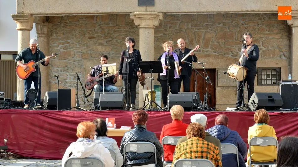 Baleo interpretó su tema Abadengo por primera vez en un concierto en Lumbrales / E. Corredera