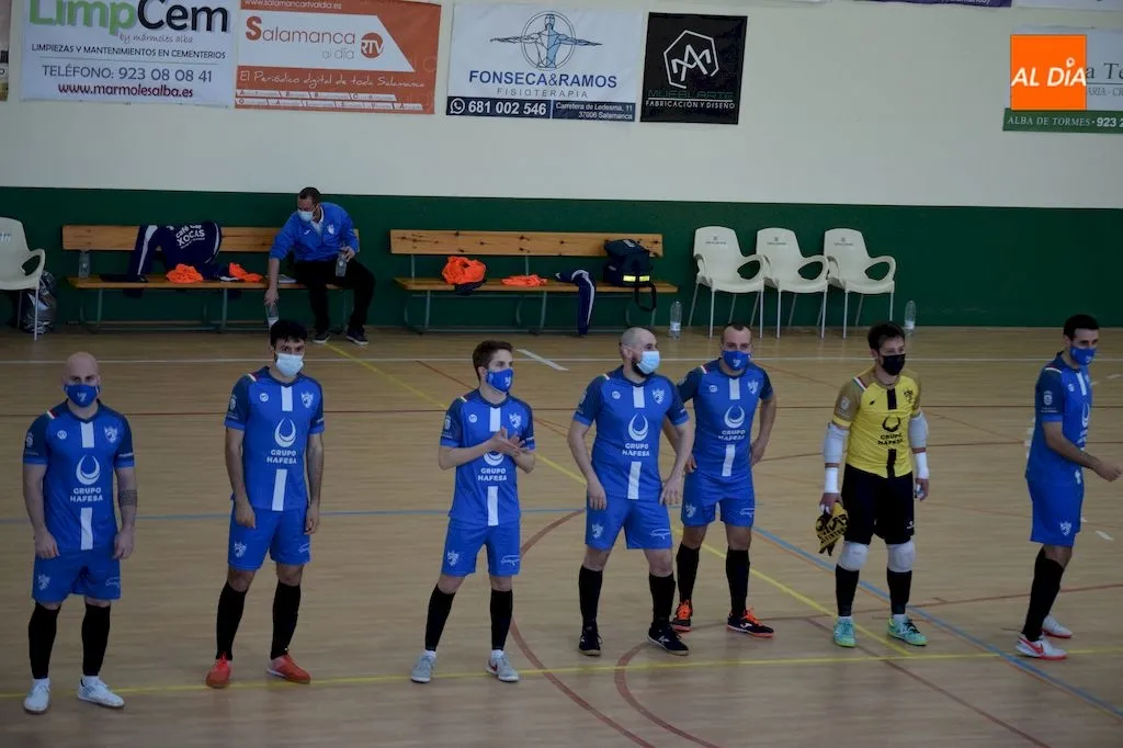 Foto 2 - El Piensos Dur&aacute;n Albense asalta el liderato ante A Estrada (5-3)