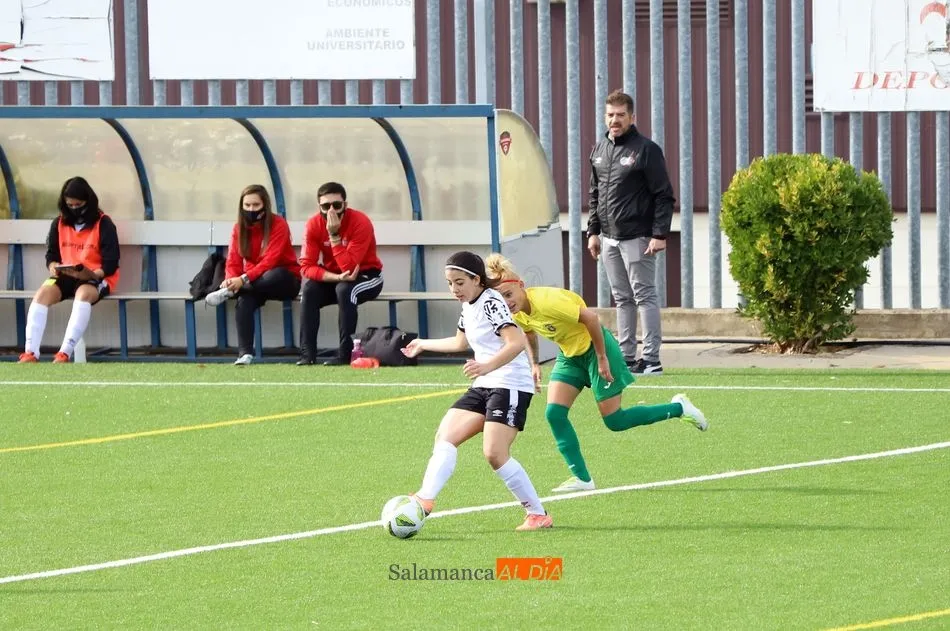 Un encuentro anterior del Salamanca UDS Femenino