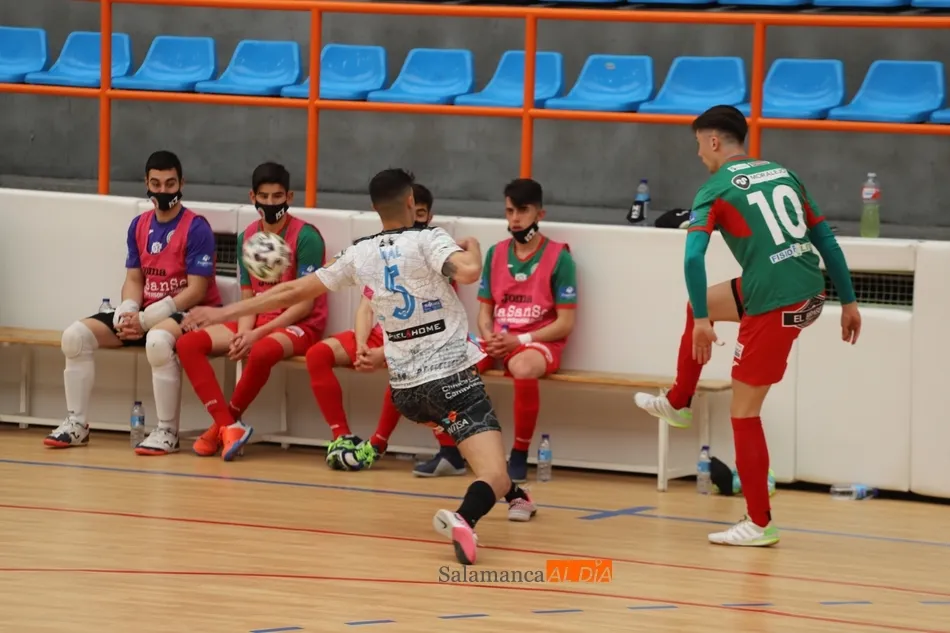 Foto 6 - Tablas entre el FS Salamanca Unionistas y el Intersala Zamora (4-4)  