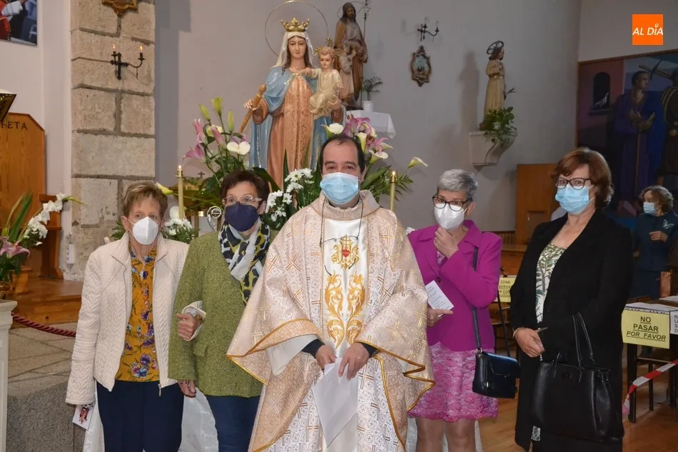 La Parroquia de San Cristóbal honra a la Virgen de los Remedios aunque sin poderla procesionar  