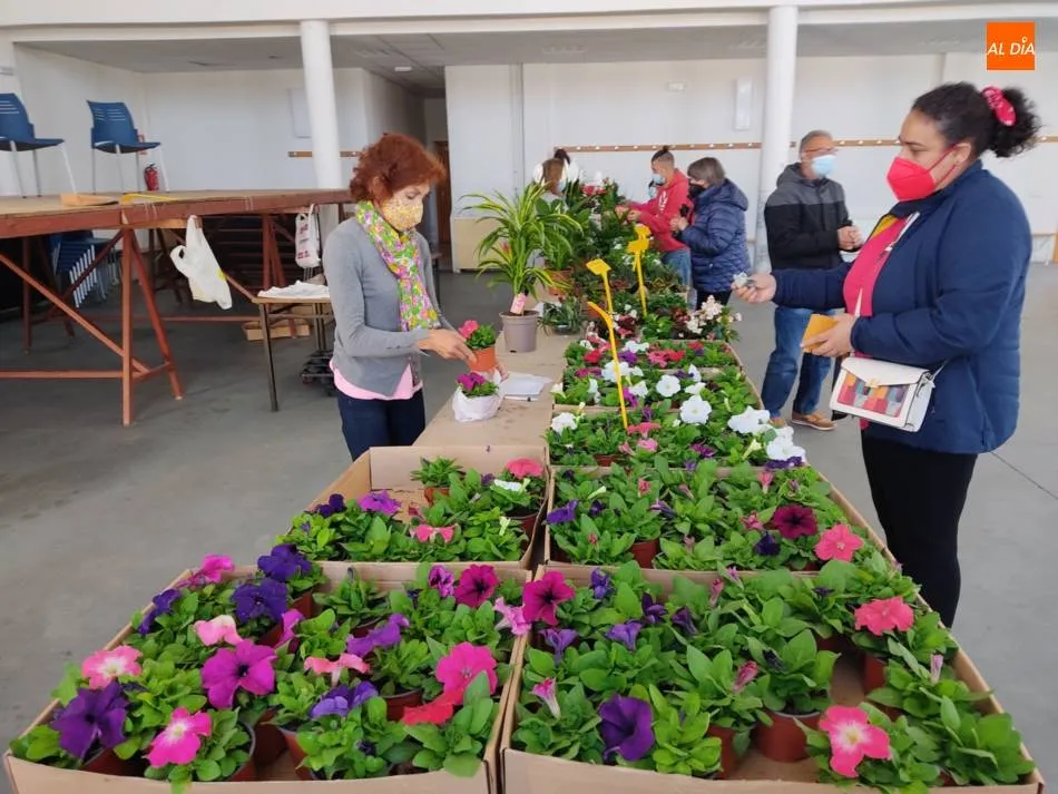 Villoria derrocha solidaridad con el Mercadillo de las Flores  