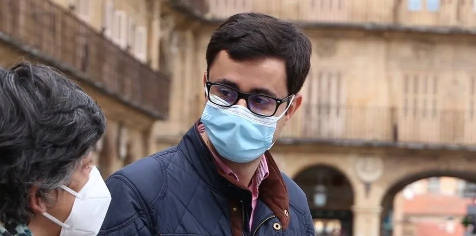 José Luis Mateos, portavoz del Grupo Municipal Socialista. Foto PSOE Salamanca