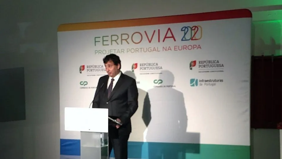 Nuno Freitas, presidente de Comboios de Portugal, en Covilhã