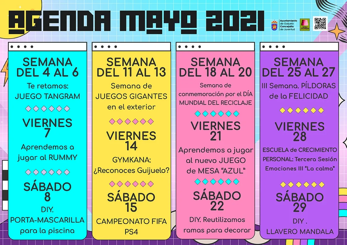 Foto 2 - Guijuelo Joven presenta las actividades del mes de mayo&nbsp;