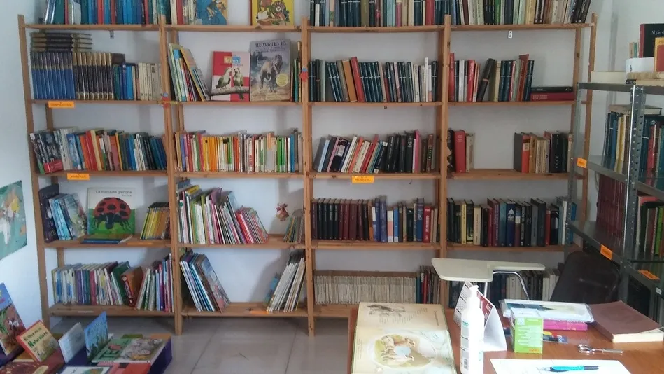 Uno de los espacios de la Biblioteca de Almenara de Tormes