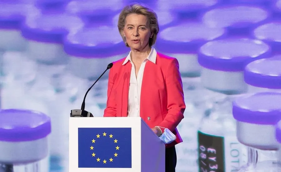 Ursula Von der Leyen, presidenta de la Comisión Europea. Foto Benoit Doppagne/BELGA/dpa