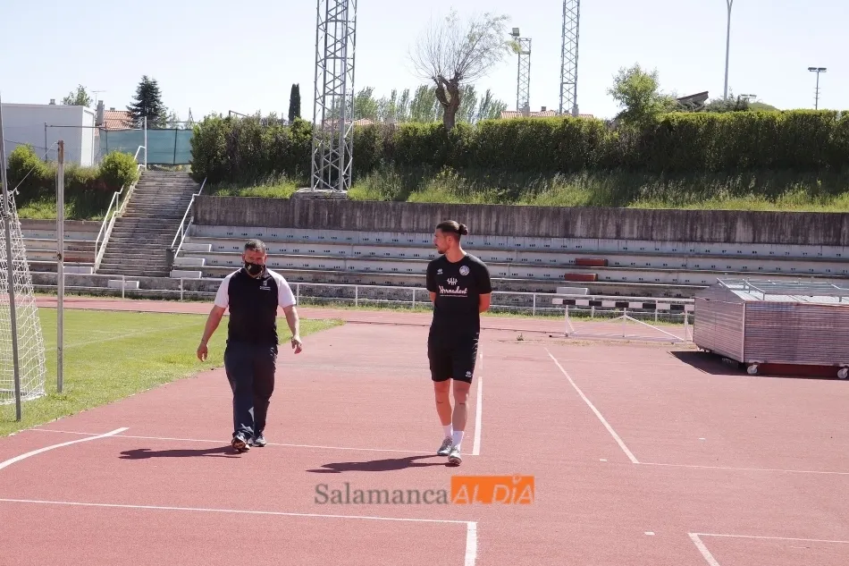 Foto 9 - Escobar celebra sus 100 entrenamientos en el Salamanca UDS sin Casado y con Juancho y Sep&uacute;lveda