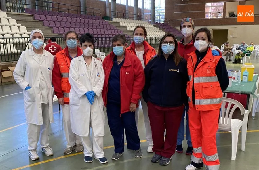 Sanitarias en la vacunación masiva de esta semana en Peñaranda