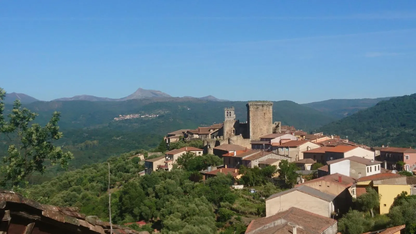Panorámica del paisaje de Miranda del Castañar