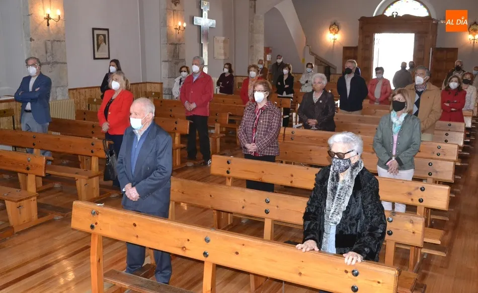 Misa reciente en un templo diocesano