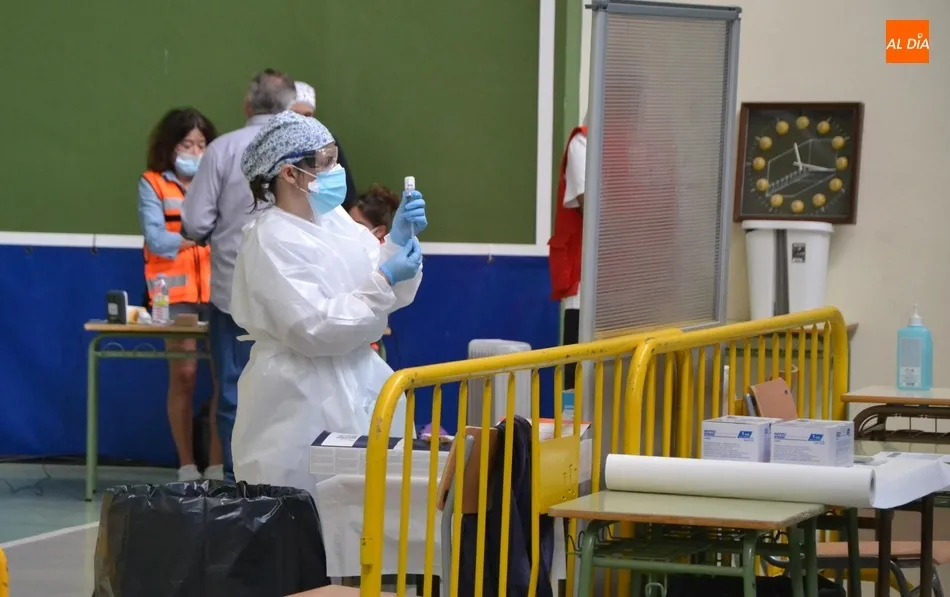 El sábado fueron vacunadas un total de 682 personas en Ciudad Rodrigo  