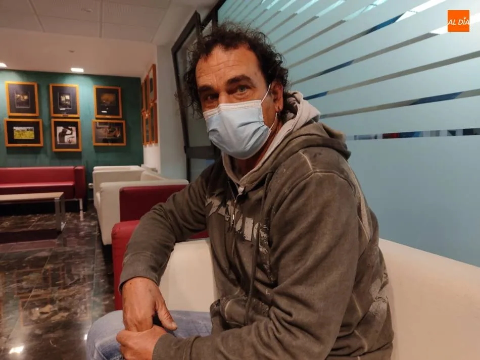 José Javier González Gómez, agricultor y ganadero. | Jorge Holguera