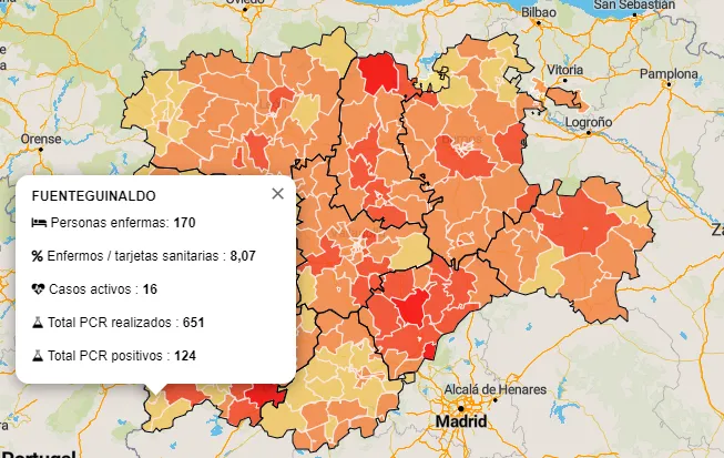La Zona de Fuenteguinaldo cumple 3 meses sin casos de coronavirus  
