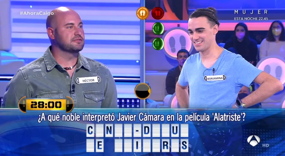 Arturo Valls, invitado en pleno ‘¡Ahora Caigo!’ de Antena 3 al Carnaval del Toro  