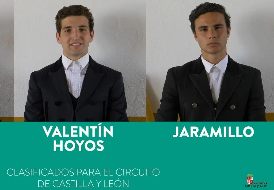Los salmantinos Valentín Hoyos y Pablo Jaramillo, clasificados para el Circuito de Novilladas de...