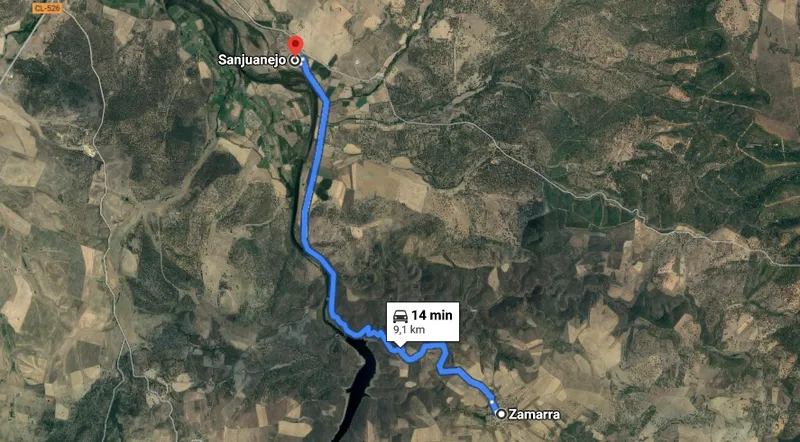 El ensanche de la carretera entre Sanjuanejo y Zamarra obligará a realizar 205 expropiaciones  