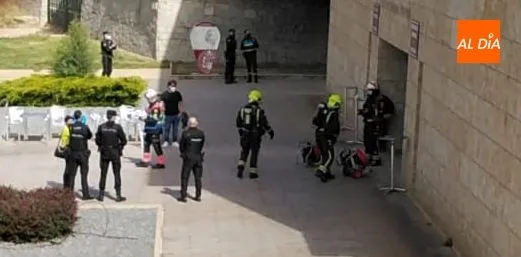 Foto 3 - Desalojada la Facultad de Enfermer&iacute;a y Fisioterapeuta por un incendio en su cafeter&iacute;a