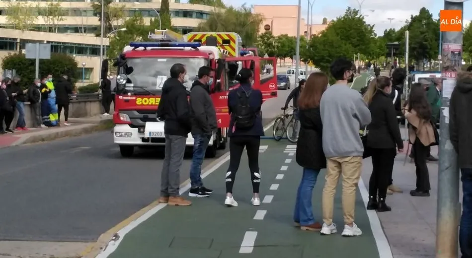 Foto 2 - Desalojada la Facultad de Enfermer&iacute;a y Fisioterapeuta por un incendio en su cafeter&iacute;a