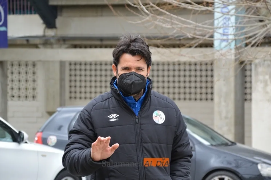 Escobar, en un entreno