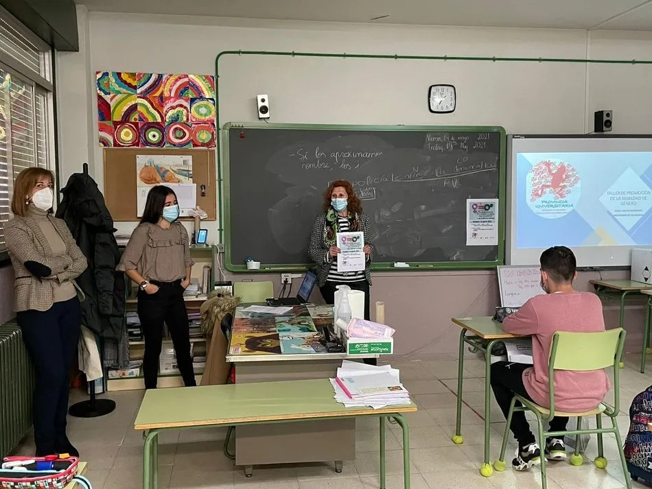Los escolares de Guijuelo participan en un taller de igualdad de género