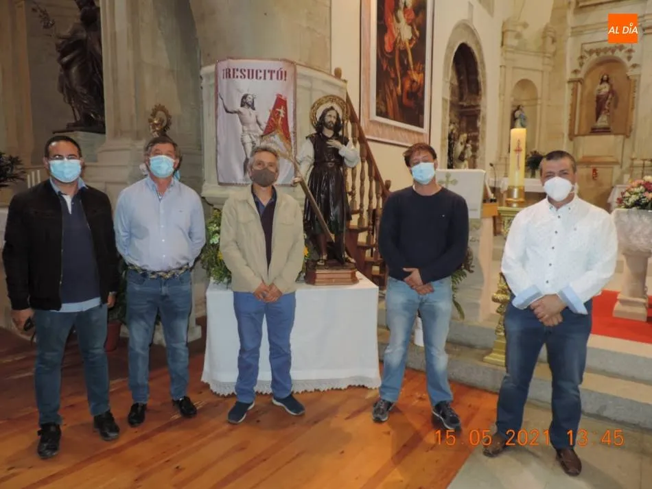 Aldearrubia honra a San Isidro con una misa  