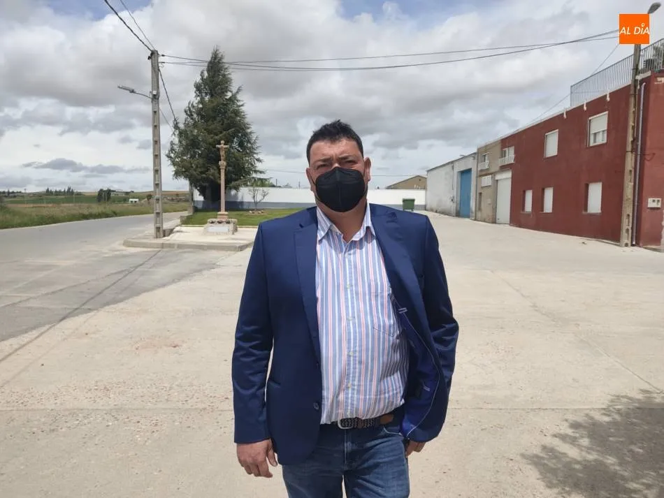 Pedro Moro Chamoso, presidente de la asociación de agricultores y ganaderos de Villoria. | Jorge Holguera