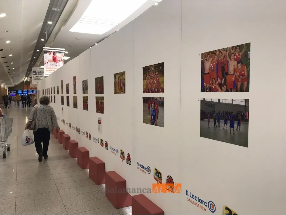 Foto 9 - El CB Tormes y E.Leclerc celebran una exposici&oacute;n fotogr&aacute;fica para conmemorar sus 20 a&ntilde;os juntos